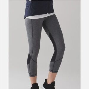 Lululemon Pace Rival Crop Leggings – Size 4 – Excellent Condition!